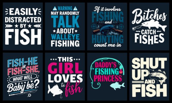 Fishing T- Shirt Design Bundle Review