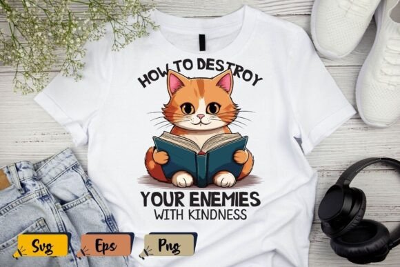 How to Destroy Your Enemies with Kindnes Graphics and T-Shirt Designs