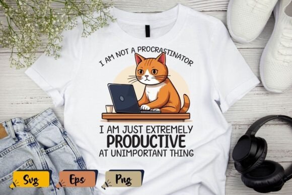 I m Not Procrastinator I’m Just Extremel Graphics and T-Shirt Designs