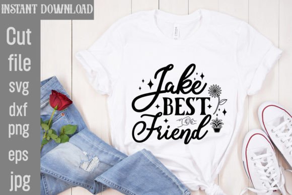 Jake Best Friend SVG Cut File: Essential Graphics for T-Shirt Designs