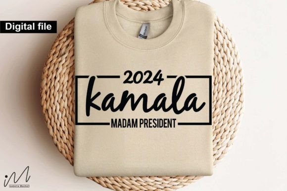 Kamala Madam President Graphics for T-Shirt Designs