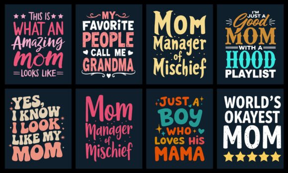Mother T-Shirt Design Bundle: A Creator's Review of Graphics and T-Shirt Designs