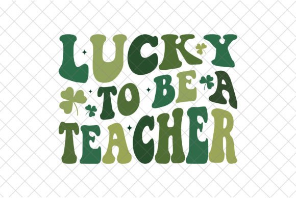Retro Lucky SVG for T-Shirt Designs