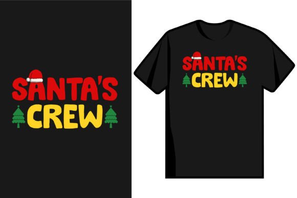 Santa's Crew Graphics for T-Shirt Designs