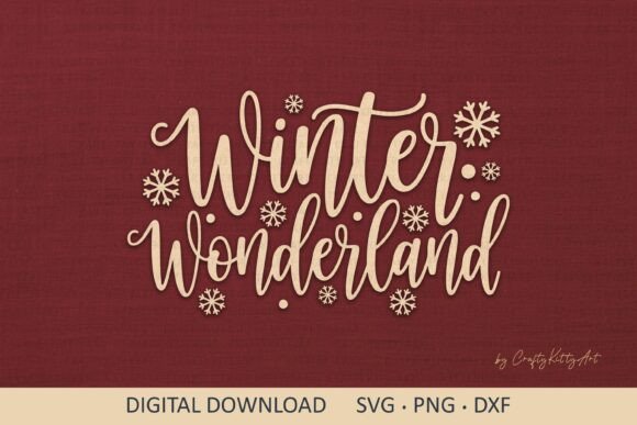 Winter Wonderland SVG Cute Winter Quote for T-Shirt Designs